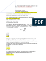 EXAMEN DE ENTRADA DE SISTEMAS ELÉCTRICOS DE POTENCIA I