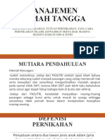 Manajemen Rumah Tangga