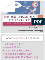 Dna Rekombinan Dan Teknologi PCR