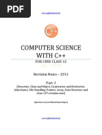 Download Revision Notes for Exam 2011 Computer Science by Aniruddh Rajput SN51288040 doc pdf
