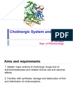 Cholinergic System and Drugs