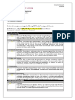 Mathematics: Assignment 2 Mathematics Lesson Plan "Timetables" Key Learning Area