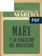 [Cuaderno de Marcha] - Marx y La Evolucion Del Marxismo