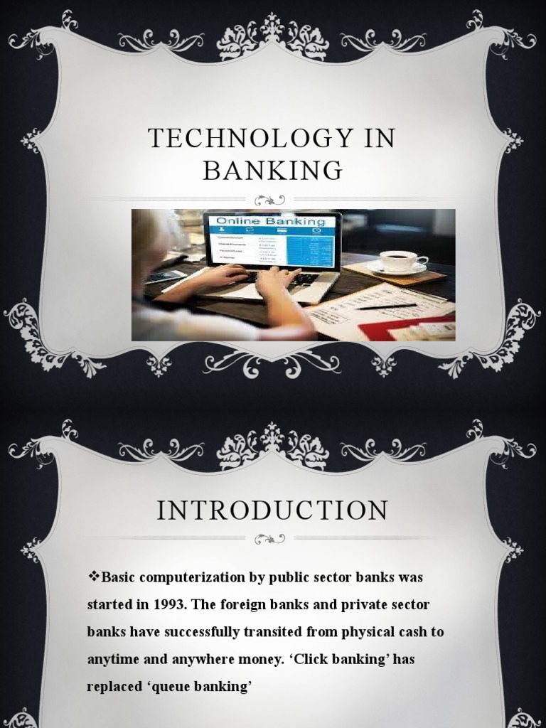 Technology in Banking | PDF | Debit Card | Credit Card