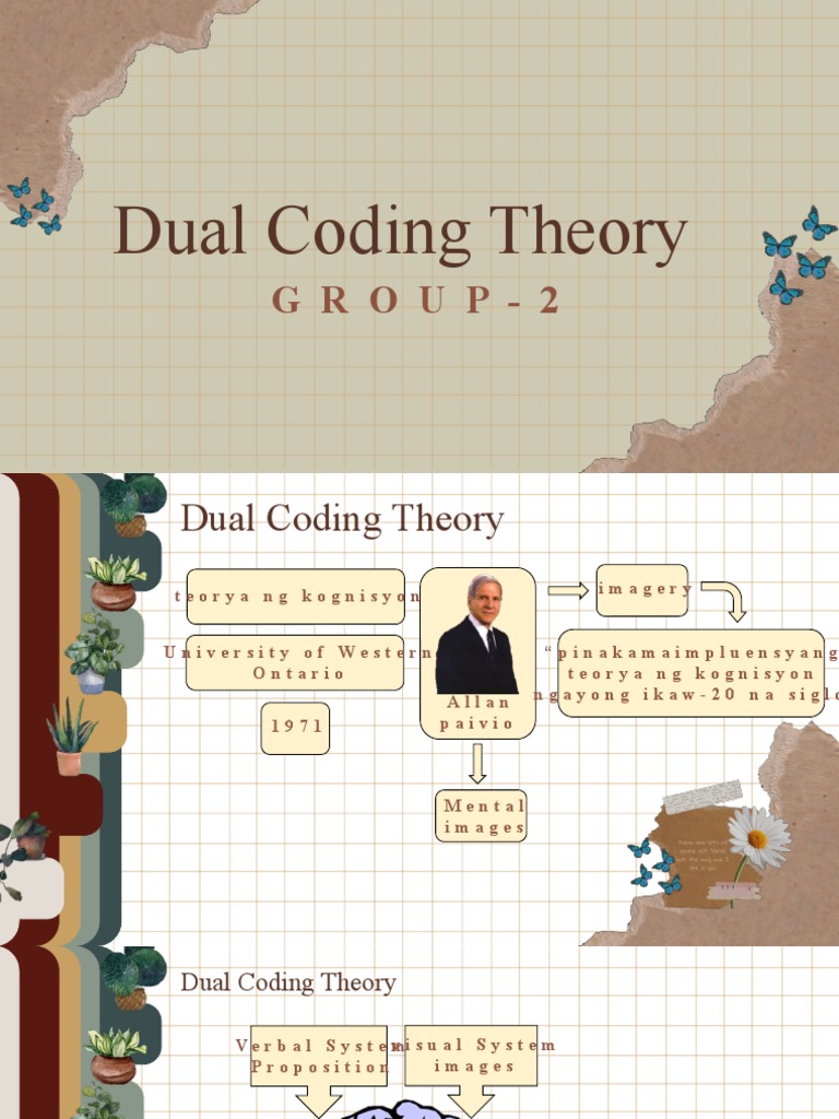 Dual Coding Theory Group2 2 | PDF