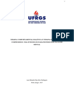 Terapia Comportamental Dialética E Terapia de Aceitação E Compromisso: Uma Introdução para Profissionais Da Saúde Mental