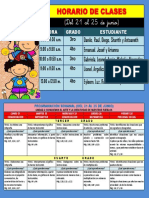 10 SEMANA (PROGRAMACIÓN SEMANAL) Del 21 Al 25 de Junio