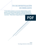 AP2 - AA1 Proyecto de Investigación de Mercados - Parte I SP