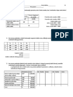 Primer Pismenog Ispita Iz Ekonomske Statistike