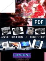 Topic:: Classification of Computers