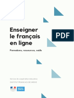 ΓΑΛ.Ι ΝΣΤ Πληροφοριακό Υλικο Enseigner Le FLE en Ligne