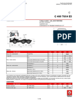 C 460 T6X4 E5: Ficha Técnica Genérica