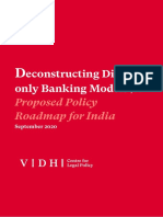 Econstructing Digital-Only Banking Models - : A Proposed Policy Roadmap For India
