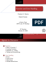 W4 M4 Function Error Handling