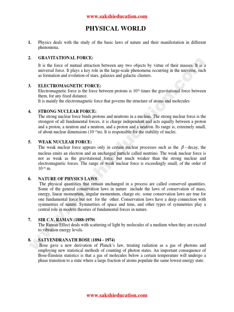 Physical world basics of physics pdf nuclear force nuclear physics