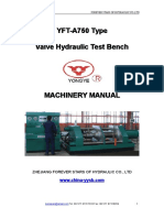 Machinery Manual (YFT-A750)