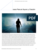 3 Pasos Poderosos para El Ayuno y Oración - Oraciones