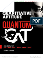 Quantitative Aptitude by SARVESH VERMA