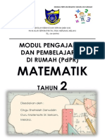 E - Buku Modul PDPR Matematik Tahun 2