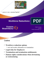 Workforce Reductions: Policies and Practices: 22nd Annual Conference