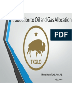 Introduction To Oil and Gas Allocation