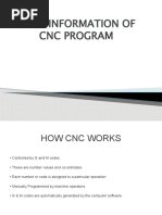 Basic Information of CNC Program