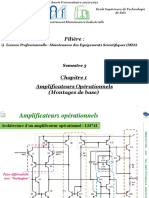 Amplificateurs Opérationnels. Montages de Base