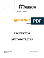Xdoc - MX Productos Automotrices Maurca Comercial Sa de CV