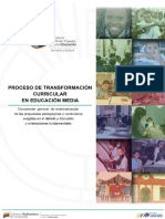 Proceso de Transformacion Curricular