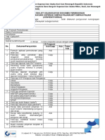 Berita Acara Checklist Simpan Pinjam Per Maret 2021 LPDB-KUMKM