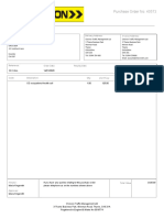 Purchase Order No: 40573 for CE occupational health call