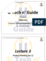 U Tech N' Guide Amazon VA Lecture 3