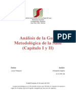 Analisis de La Guia Metodologica-Cap I y II