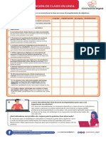 Pauta de Observación de Clases en Línea