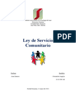 Servicio Comunitario-Filosofia Institucional