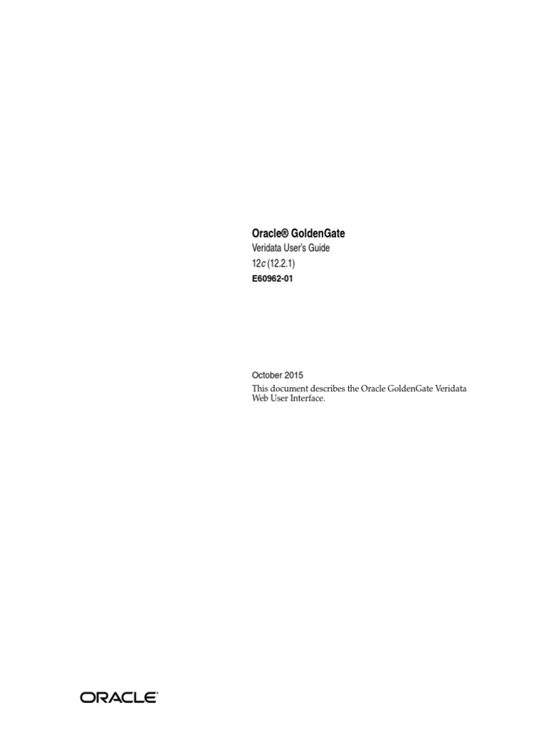 Golden Gate Veridata PDF Domain Name System Databases