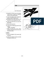 Group 6 Travel Motor: 1. Removal and Install