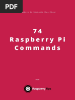 Raspberry Pi Commands Cheat Sheet