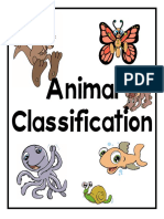 Animal Classification Lapbook