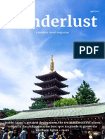 Wanderlust: A Modern Travel Magazine