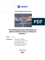 Procedimiento para interpretar planos eléctricos vehículos