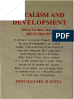 1991 Fatalism and Development - Nepal's Struggle of Modernization by Bista S