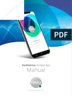 Manual: Healadvisor Analyse App