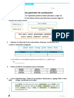 Reglas Generales de Tildación