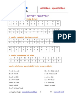 Coding and Decoding Reasoning in Tamil