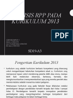 Kel. 4 - Analisis RPP Pada Kurikulum 2013