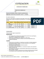 Cotizacion - 000365si-2020 - D&D Multiservicios Generales