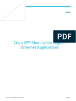 Cisco SFP Modules For Gigabit Ethernet Applications - Datasheet-C78-366584