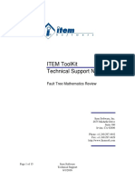 Fault Tree Mathematics Review - R2