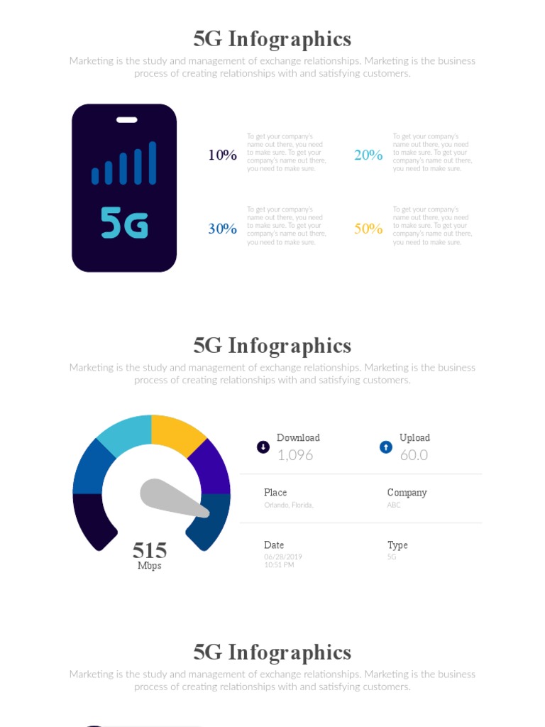 5G Infographics | PDF | Radio Resource Management | Telecommunications